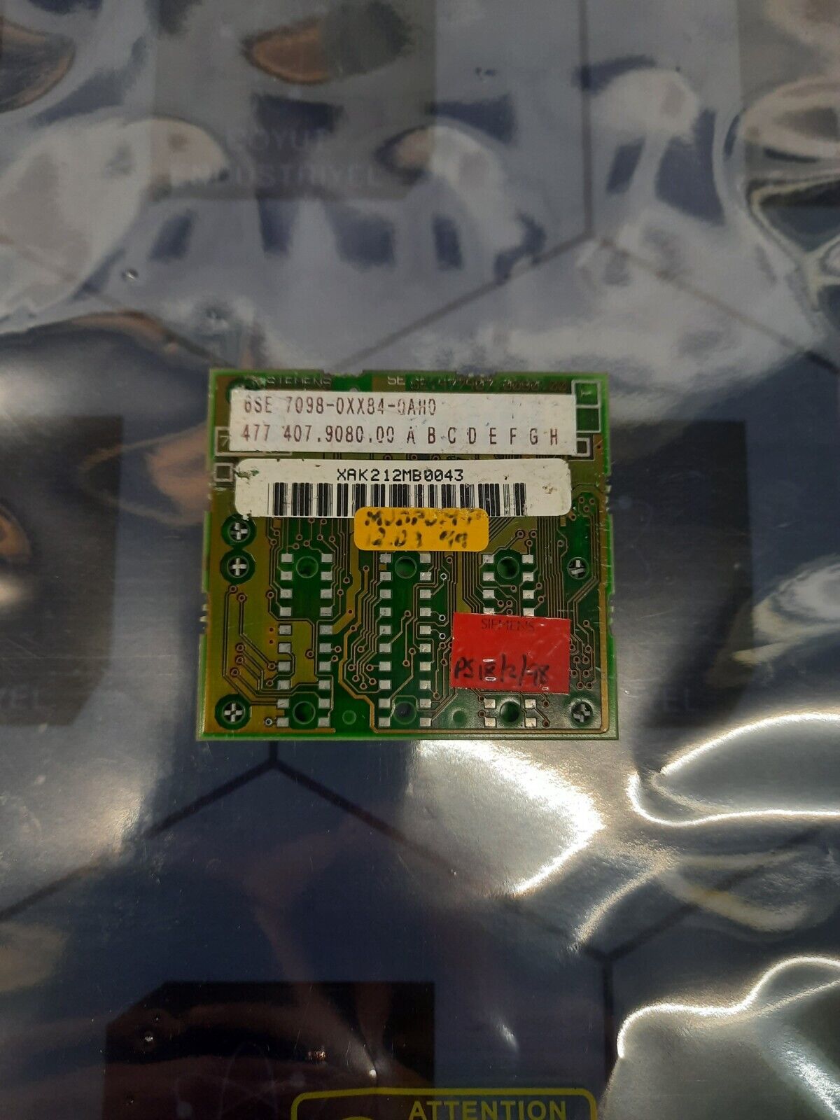 SIEMENS 6ES7098-0XX84-0AH0 CARD