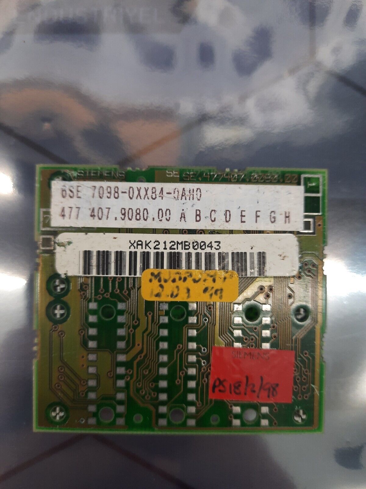 SIEMENS 6ES7098-0XX84-0AH0 CARD