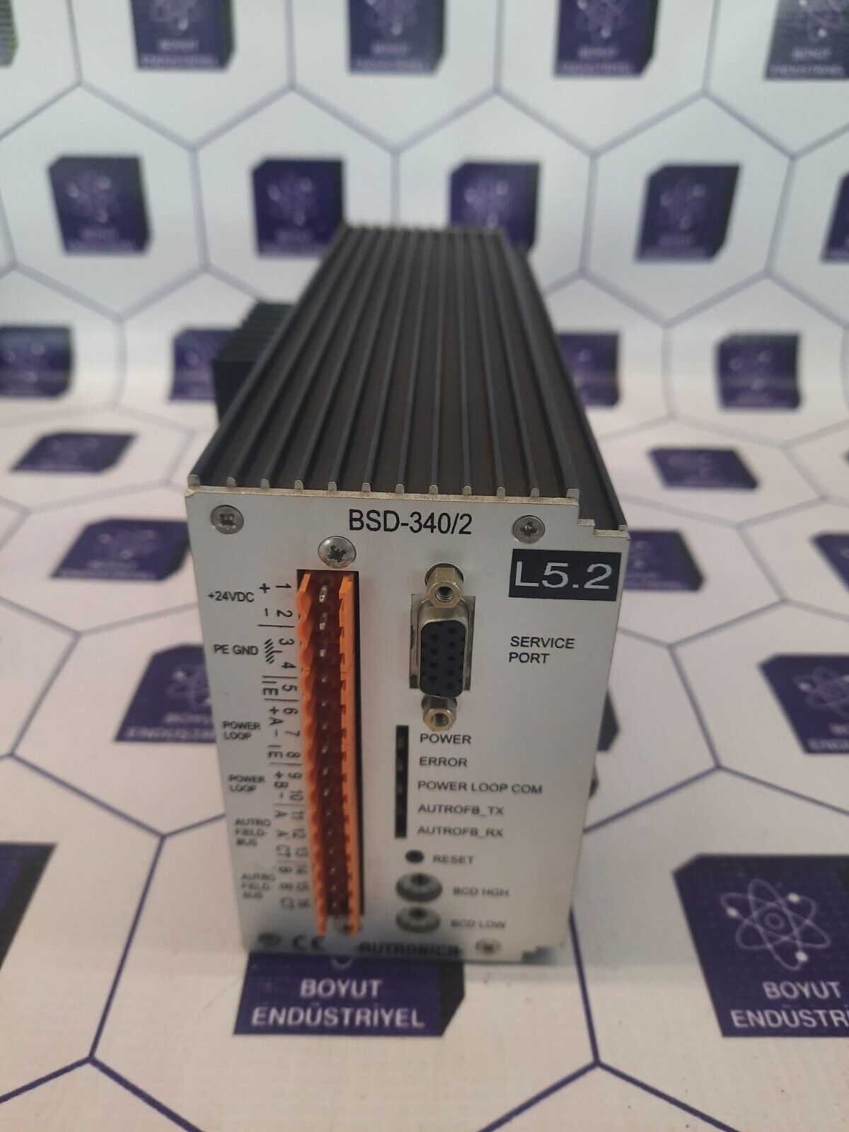 AUTRONICA BSD-340/2 (PN: 0.237.2006.179.02005 REV.5) POWERLOOP CONTROLLER