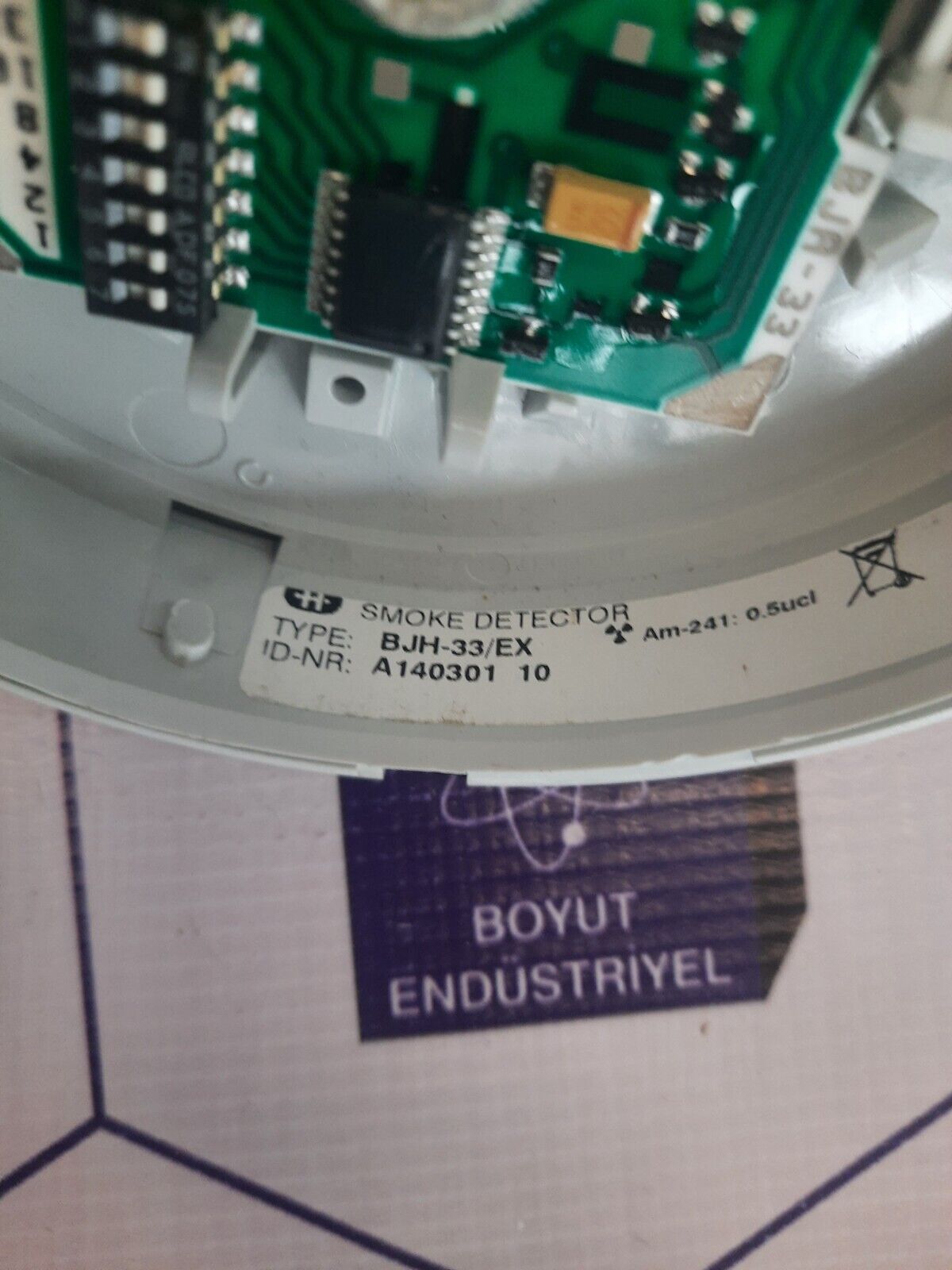 AUTRONICA BJH-33/EX HEAT DETECTOR