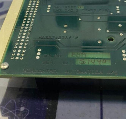 NORCONTROL HA332402A/A / NA1E222.1 EMT I/O POWER CARD