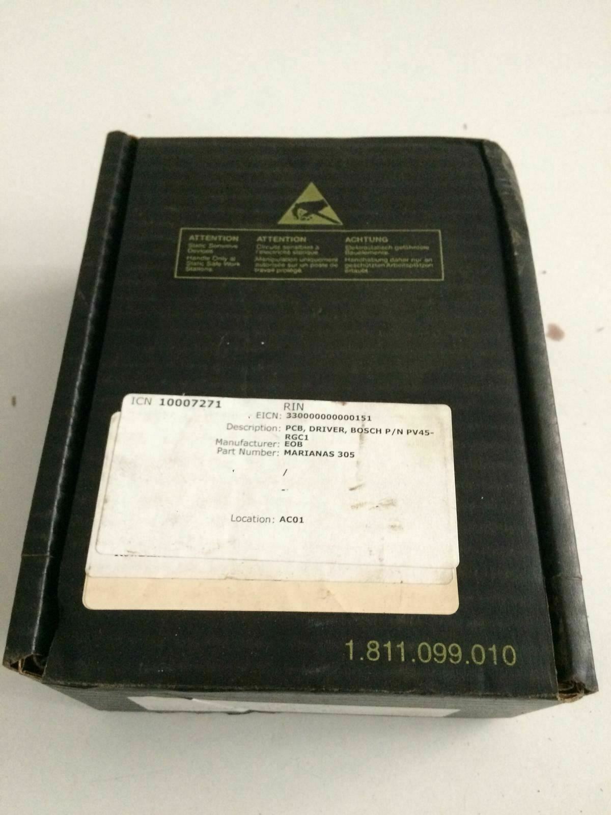 Rexroth Bosch PV45-RGC1 0811405101 Amplifier Card