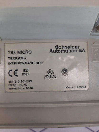Schneider Electric TSX Micro TSXRKZ02 RACK