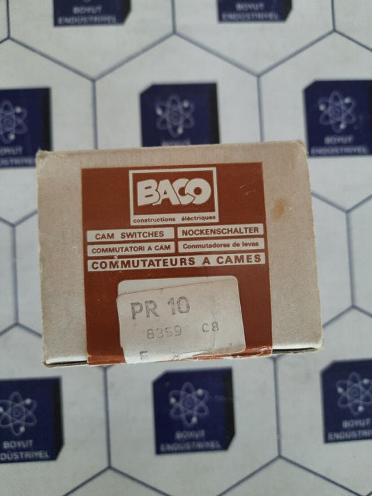 BACO PR 10 8359 CAM SWITCHES