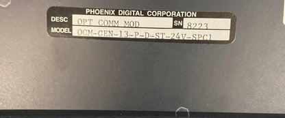 PHOENIX DIGITAL OPT COMM MOD OCM-GEN-13-P-D-ST-24V-SPC1