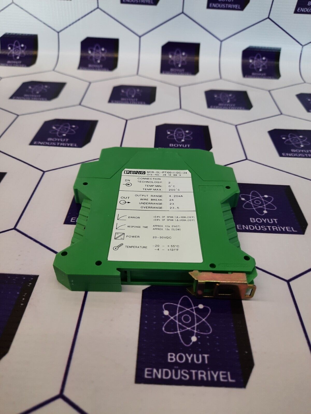 PHOENİX CONTACT MCR-SL-PT100-I-DC-24 (Ord-No:2814883) Temperature Transmitter