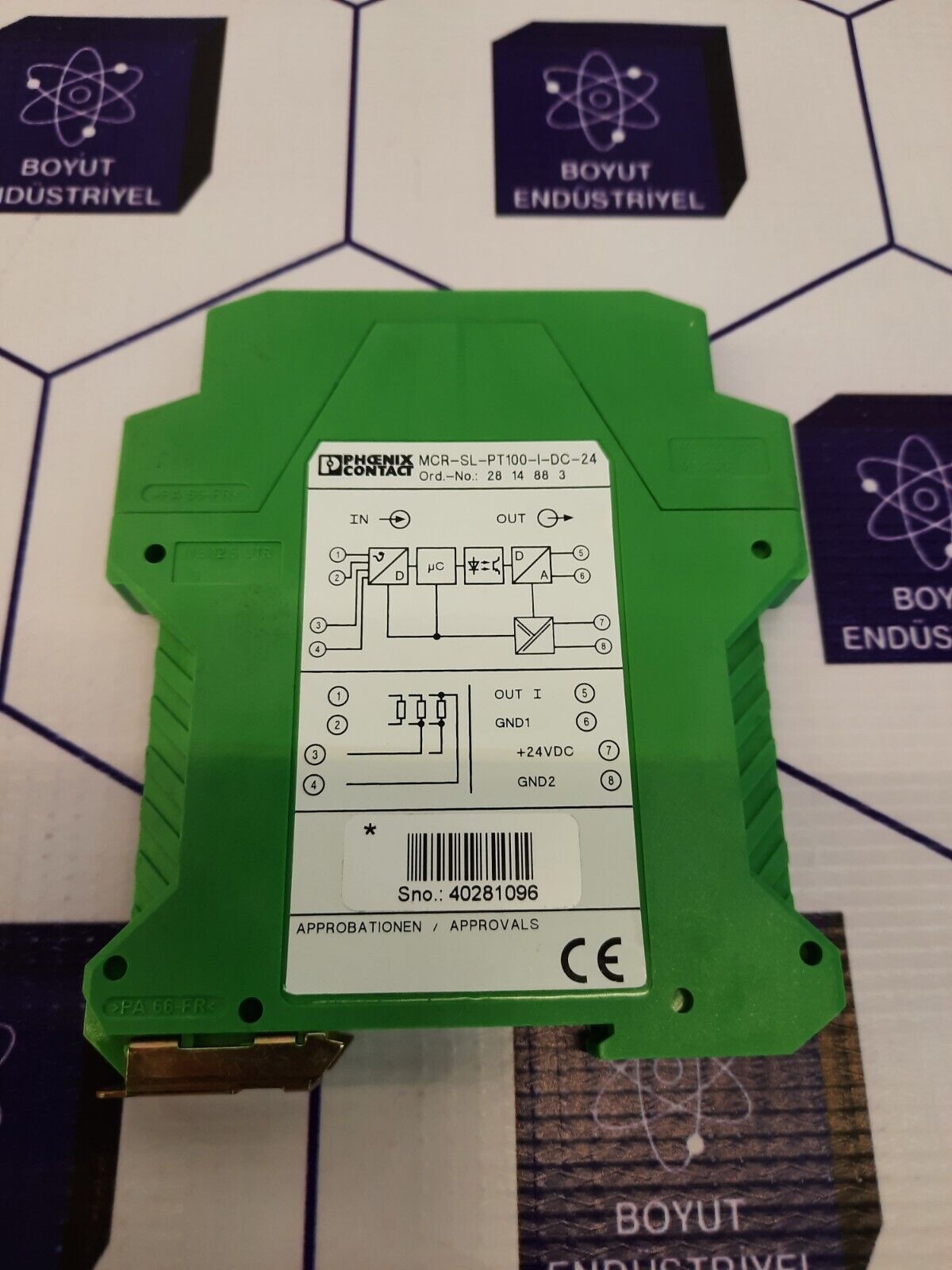 PHOENİX CONTACT MCR-SL-PT100-I-DC-24 (Ord-No:2814883) Temperature Transmitter