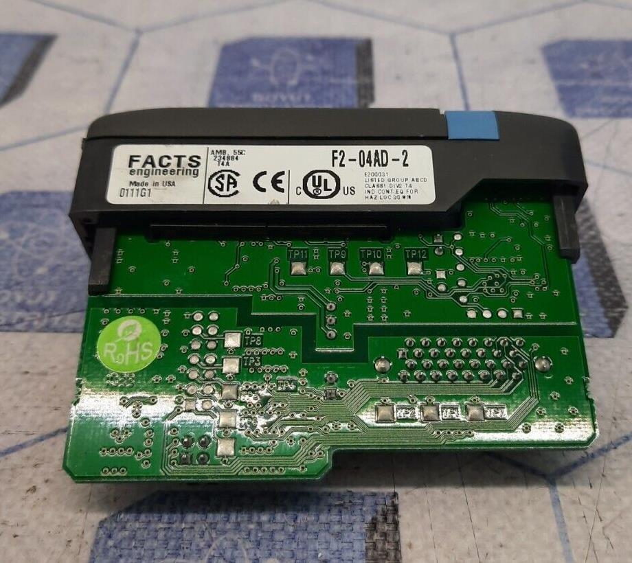 FACTS ENGINEERING F2-04AD-2 INPUT 4 CHANNEL ANALOG MODULE