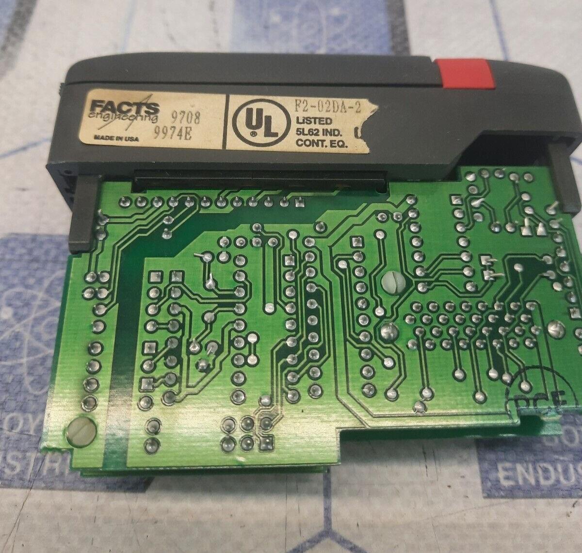 FACTS ENGINEERING F2-02DA-2 OUT ANALOG 2CH