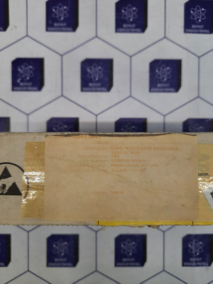 ABB SADC51MDP PROCESSOR CARD 57887401B abb sadcmdp processor card