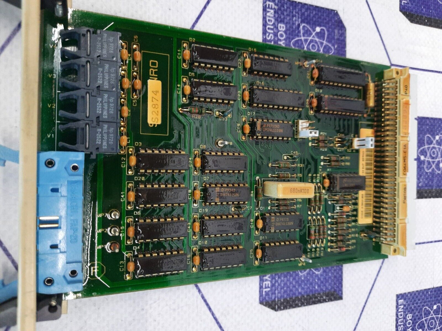 ABB SADC51MDP PROCESSOR CARD 57887401B abb sadcmdp processor card