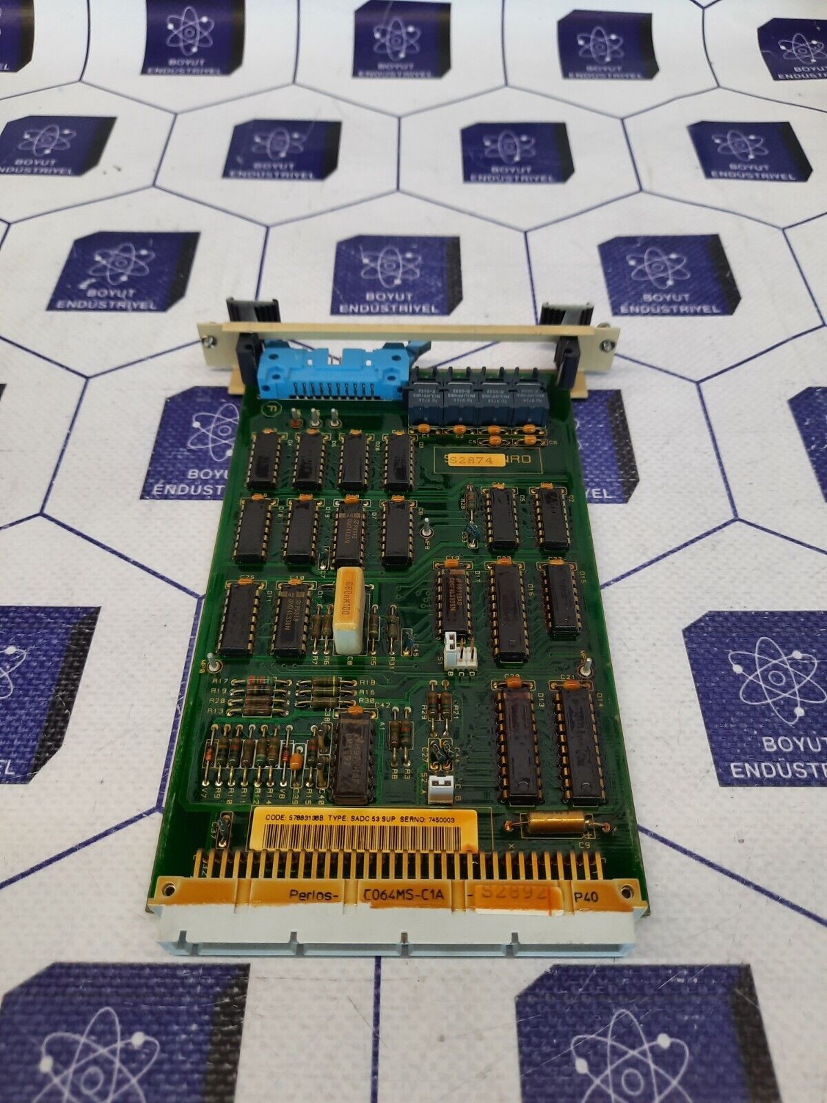 ABB SADC51MDP PROCESSOR CARD 57887401B abb sadcmdp processor card