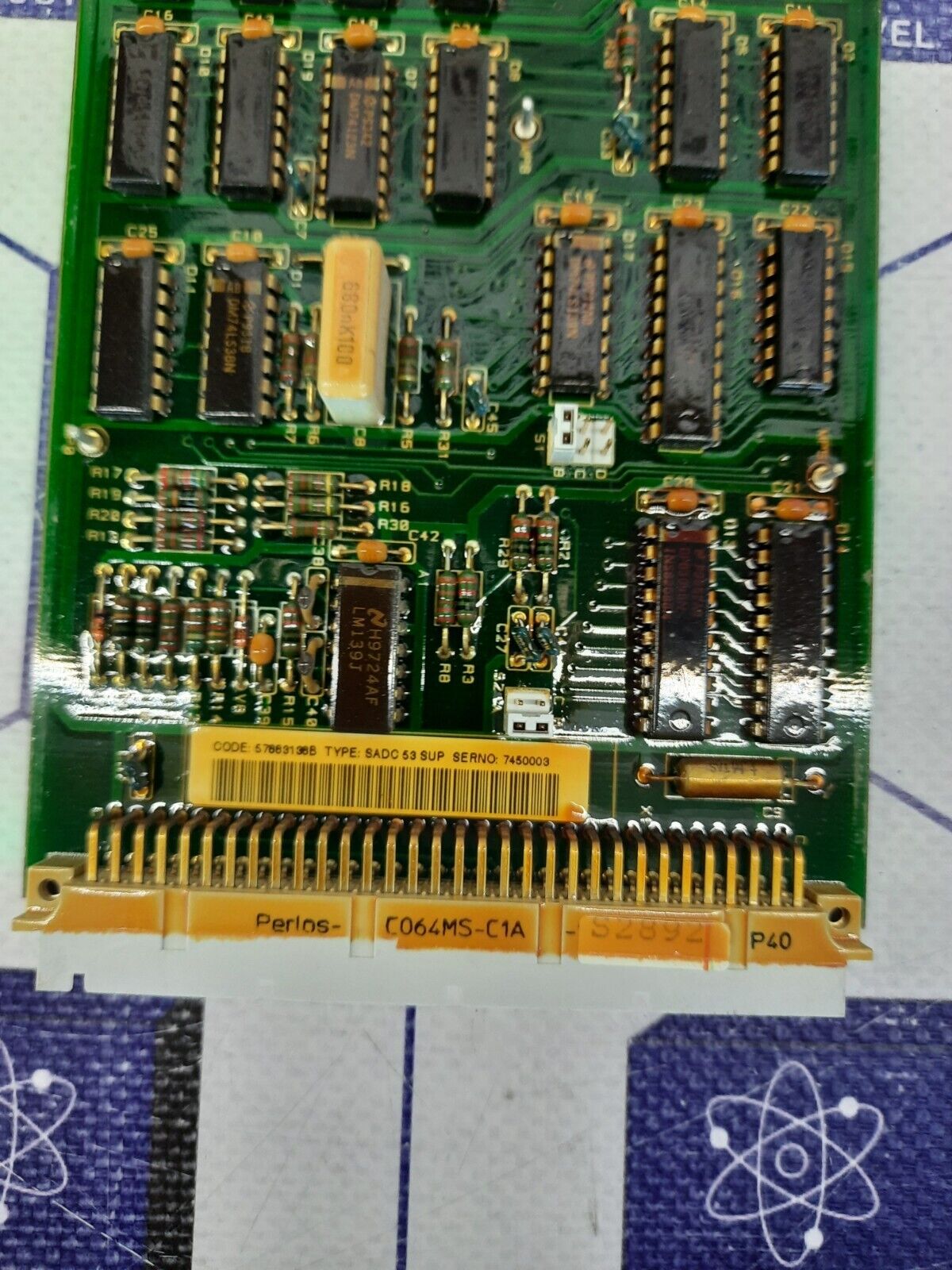 ABB SADC51MDP PROCESSOR CARD 57887401B abb sadcmdp processor card