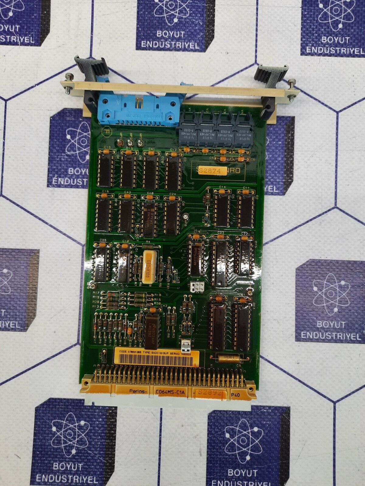 ABB SADC51MDP PROCESSOR CARD 57887401B abb sadcmdp processor card