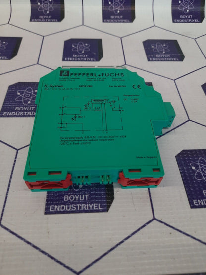 PEPPERL +FUCHS K-SYSTEM KFD2-EB2 PART NO 189783