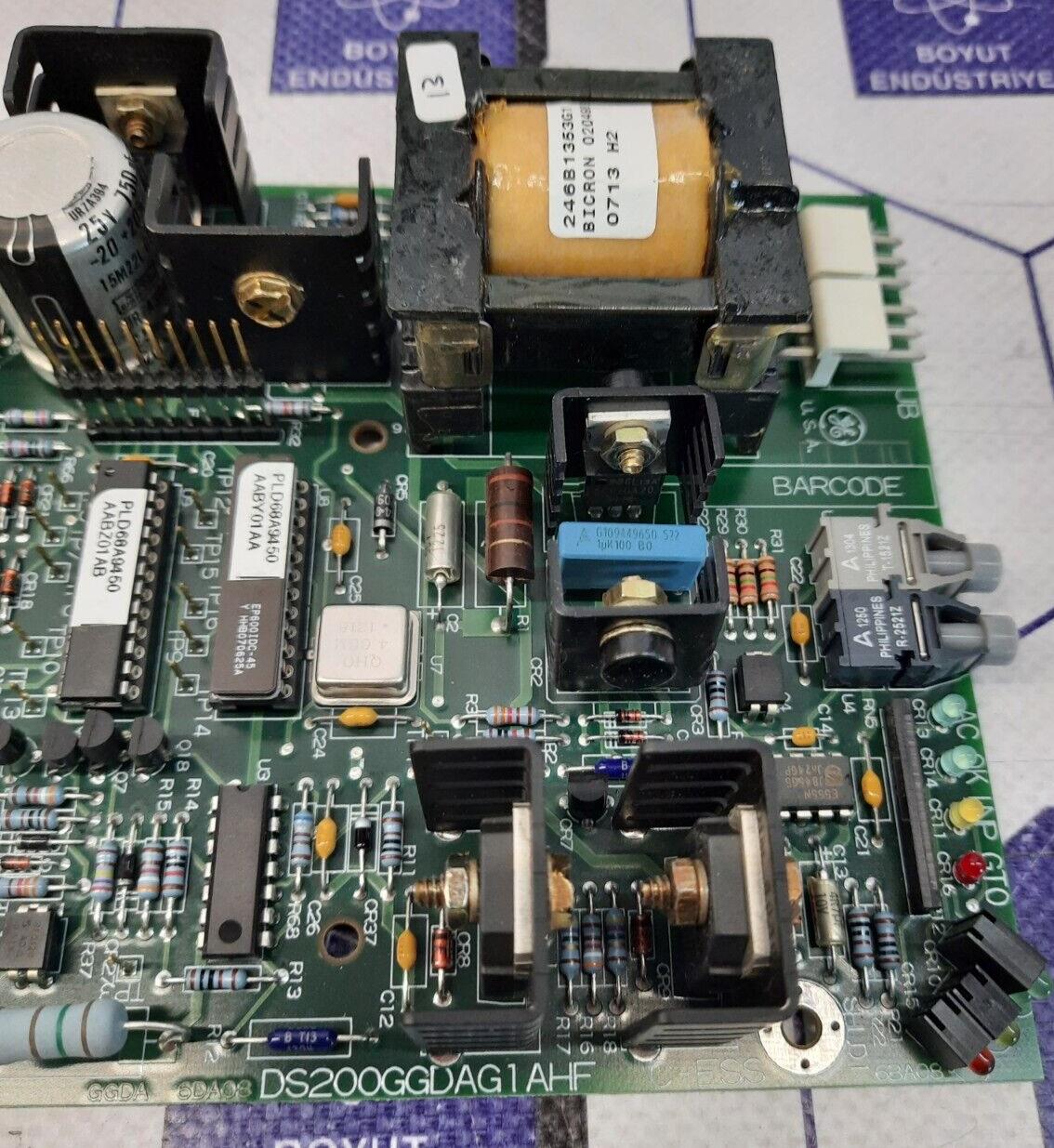 GE DS200GGDAG1A / DS200GGDAG1AHF CONTROL BOARD