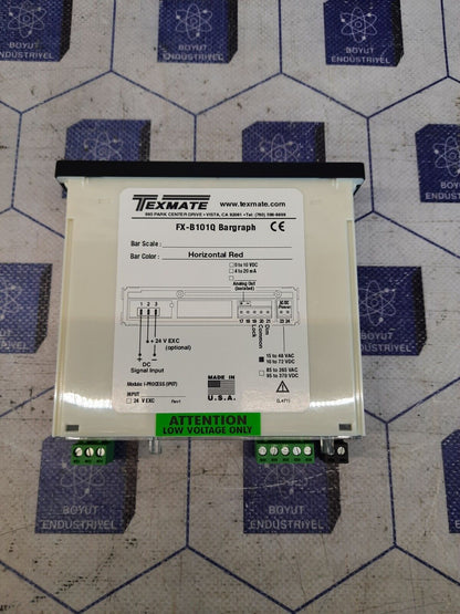 Texmate Fx-b101Q Bargraph Diverter Manifold Pressure