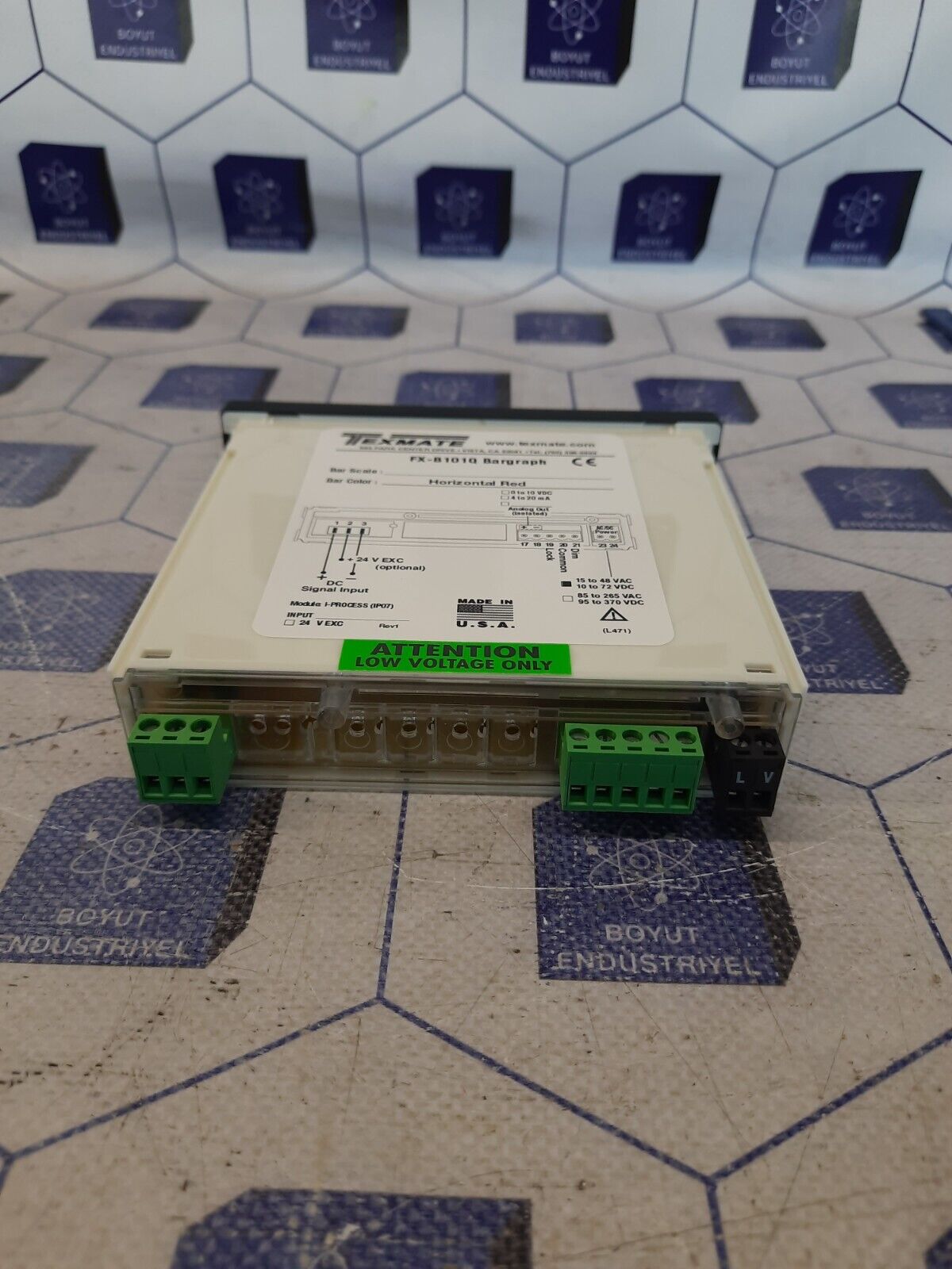 Texmate Fx-b101Q Bargraph Diverter Manifold Pressure