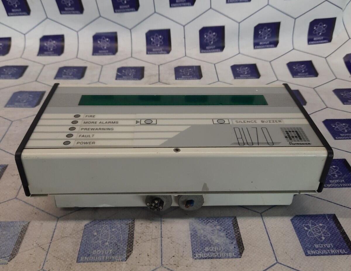Autronica BU-70 Display Unit Fire Alarm Control Panel