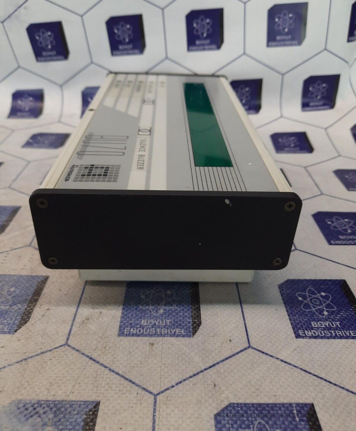 Autronica BU-70 Display Unit Fire Alarm Control Panel