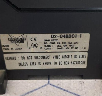 DIRECT LOGIC 205 Koyo PLC D2-04BDC-1