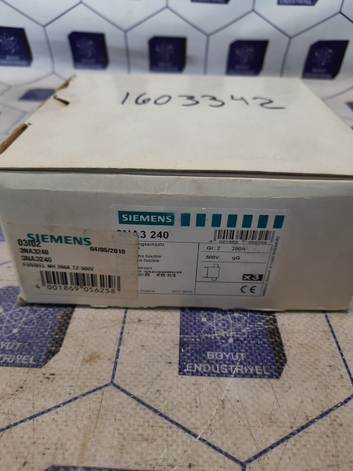 Siemens 3NA3 240 Semi Conductor Fuse