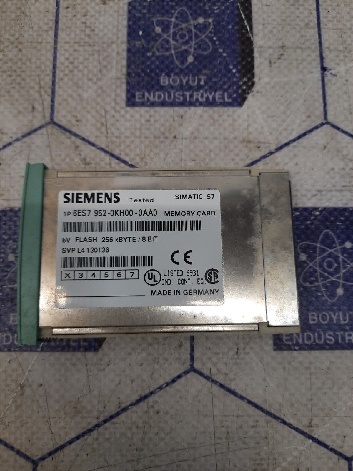 SIEMENS SIMATIC S7 1P 6ES7 952-0KH00-0AA0 MEMORY CARD