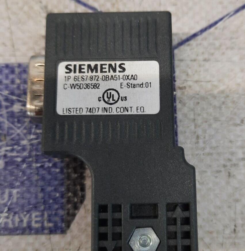 SIEMENS 6ES7 972-0BA51-0XA0 SIMATIC PROFIBUS CONNECTOR