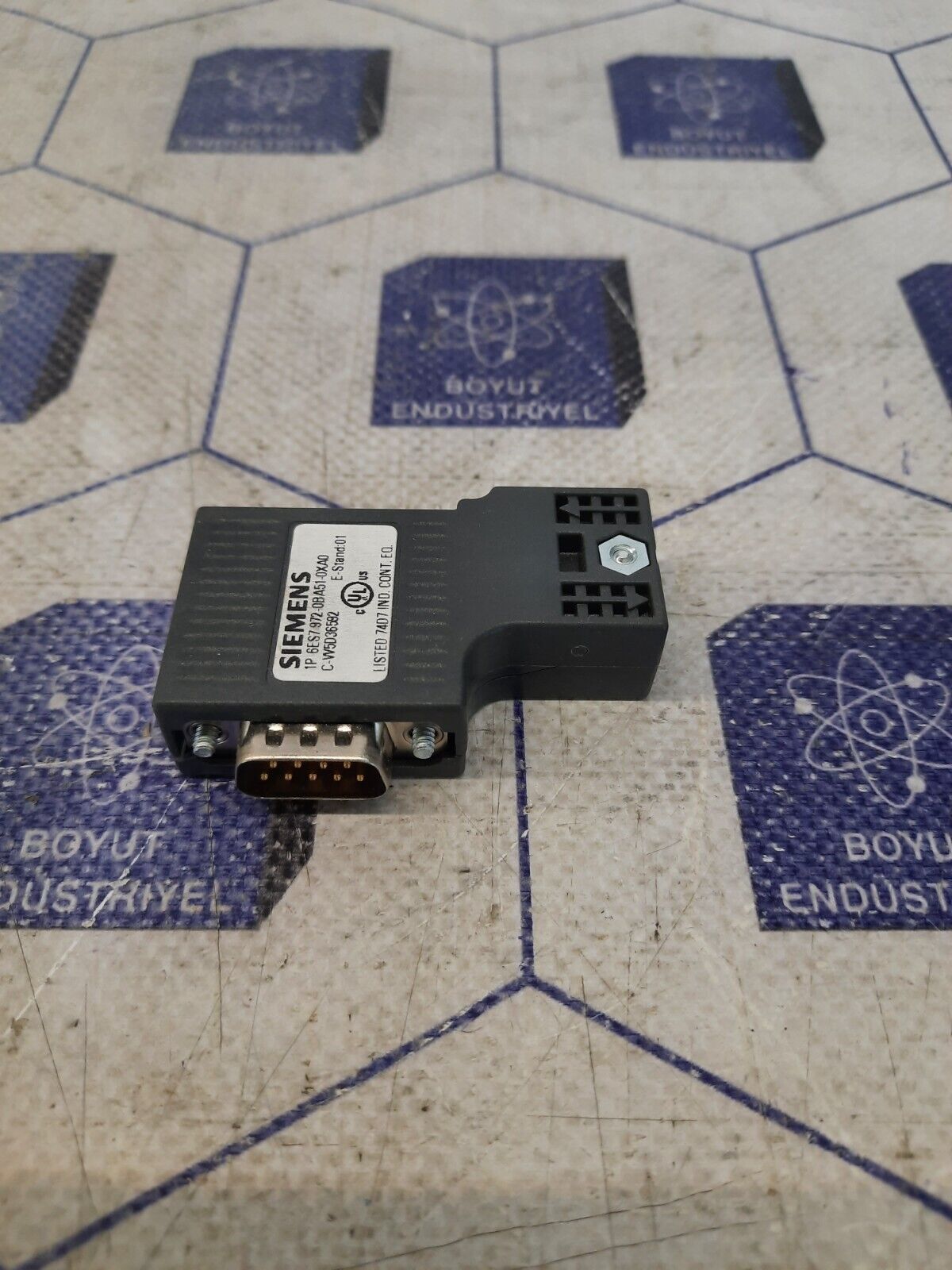 SIEMENS 6ES7 972-0BA51-0XA0 SIMATIC PROFIBUS CONNECTOR