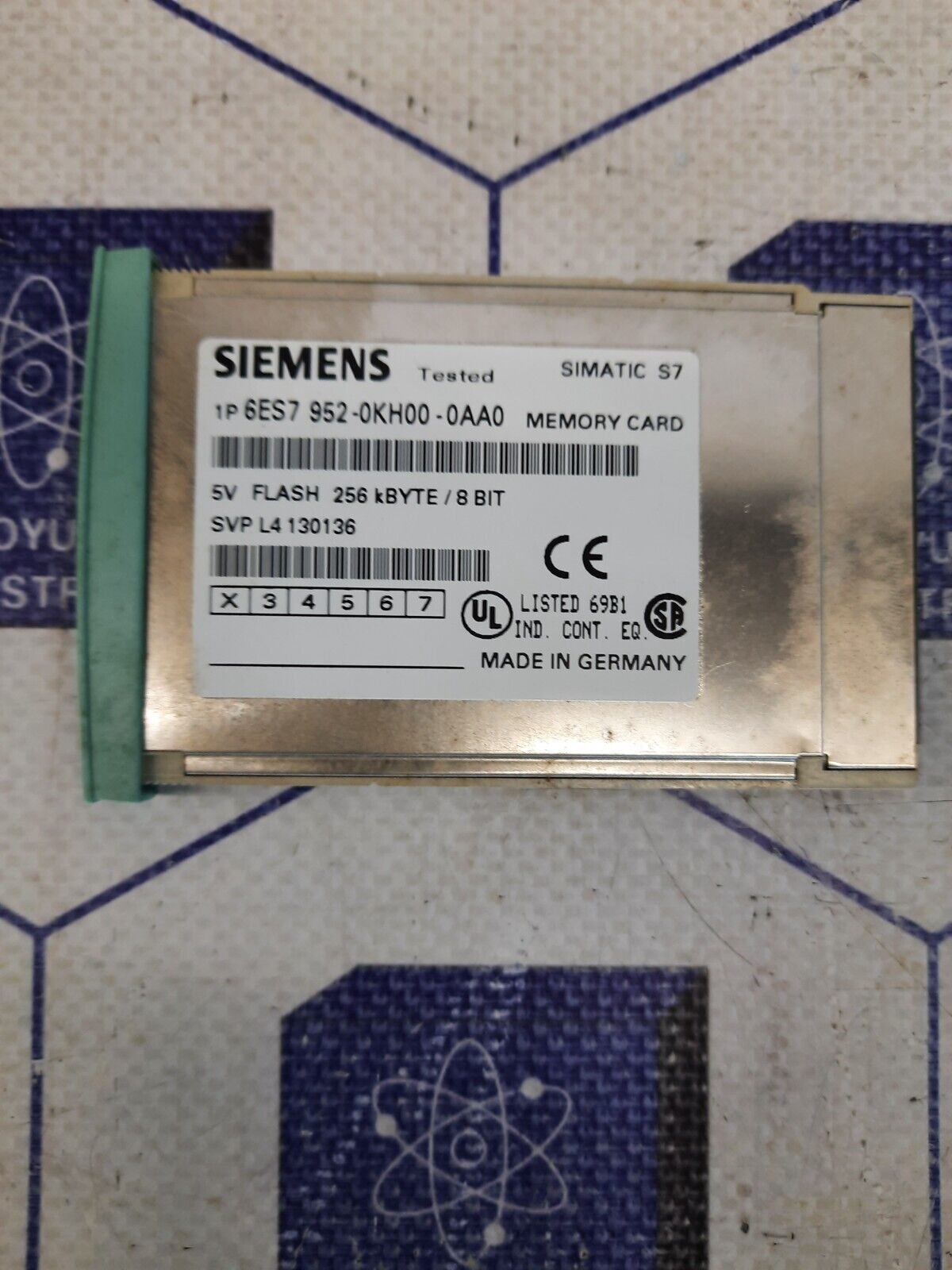 SIEMENS 1P 6ES7 952-0KK00-0AA0 MEMORY CARD