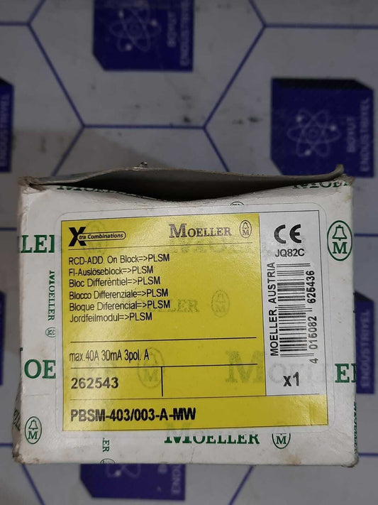 MOELLER CIRCUIT BREAKER PBSM-403/003-A-MW  moeller pbsm-40/003-a-mw