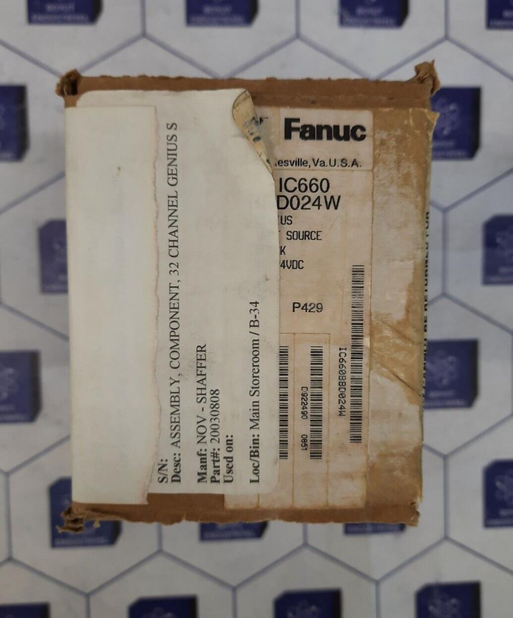 GE FANUC IC660BBD024W GENIUS 32PT SOURCE BLOCK