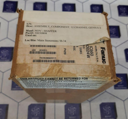 GE FANUC IC660BBD024W GENIUS 32PT SOURCE BLOCK