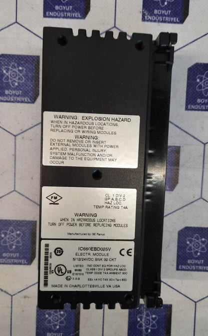 GE FANUC IC660BBD025V GENIUS 32PT SINK 5/12/24VDC BLOCK