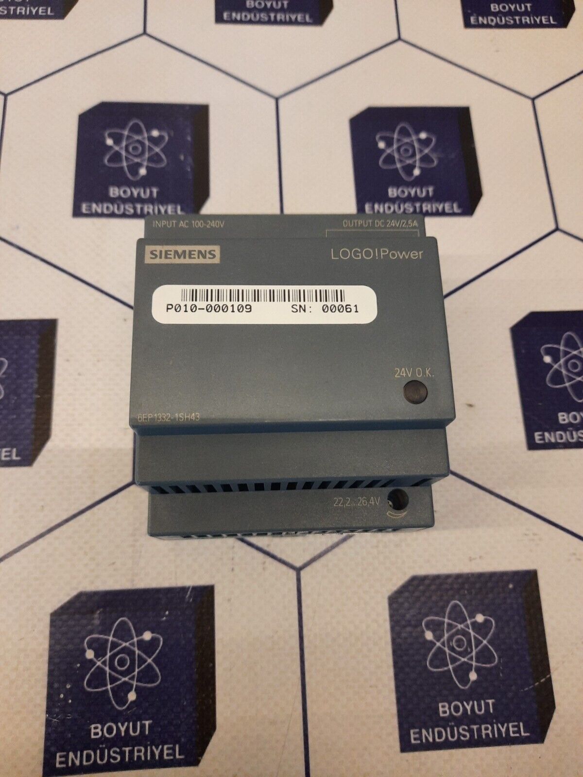 SIEMENS 1P 6EP1322-1SH43 LOGO/POWER SUPPLY