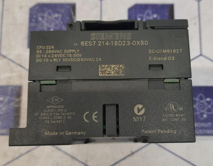 SIEMENS SIMATIC S7-200 1p 6ES7 214-1BD23-0XB0 CPU MODUL