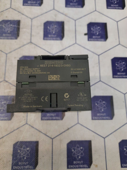 SIEMENS SIMATIC S7-200 1p 6ES7 214-1BD23-0XB0 CPU MODUL