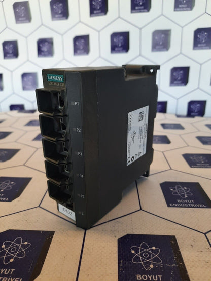 SIEMENS SIMATIC NET INDUSTRIAL ETHERNET SWITCH 1P 6GK5005-0BA00-1AA3
