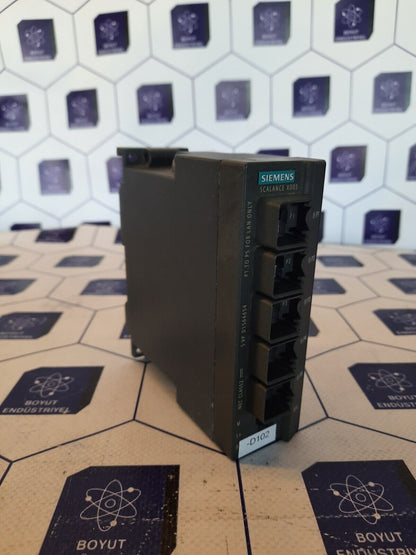 SIEMENS SIMATIC NET INDUSTRIAL ETHERNET SWITCH 1P 6GK5005-0BA00-1AA3