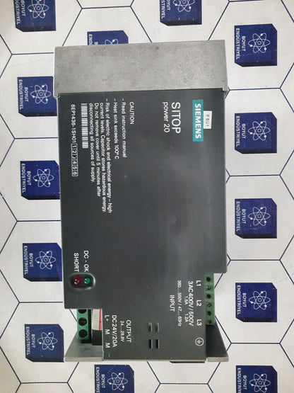 Siemens SITOP Power 20 1p 6EP1436-1SH01 Power Supply