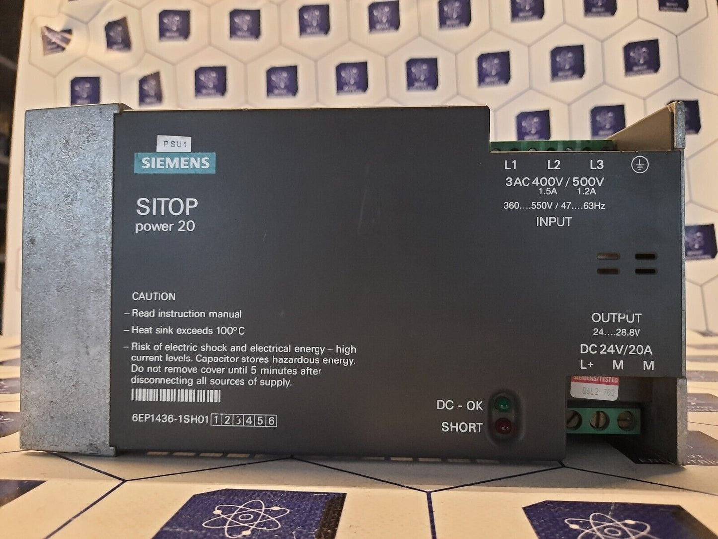 Siemens SITOP Power 20 1p 6EP1436-1SH01 Power Supply