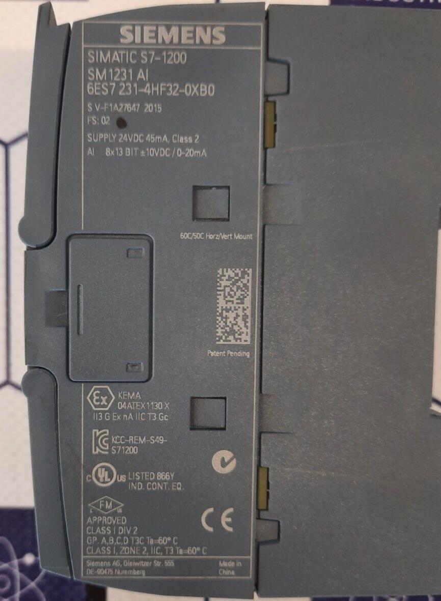 SIEMENS SIMATIC S7-1200 6ES7 231-4HF32-0XB0