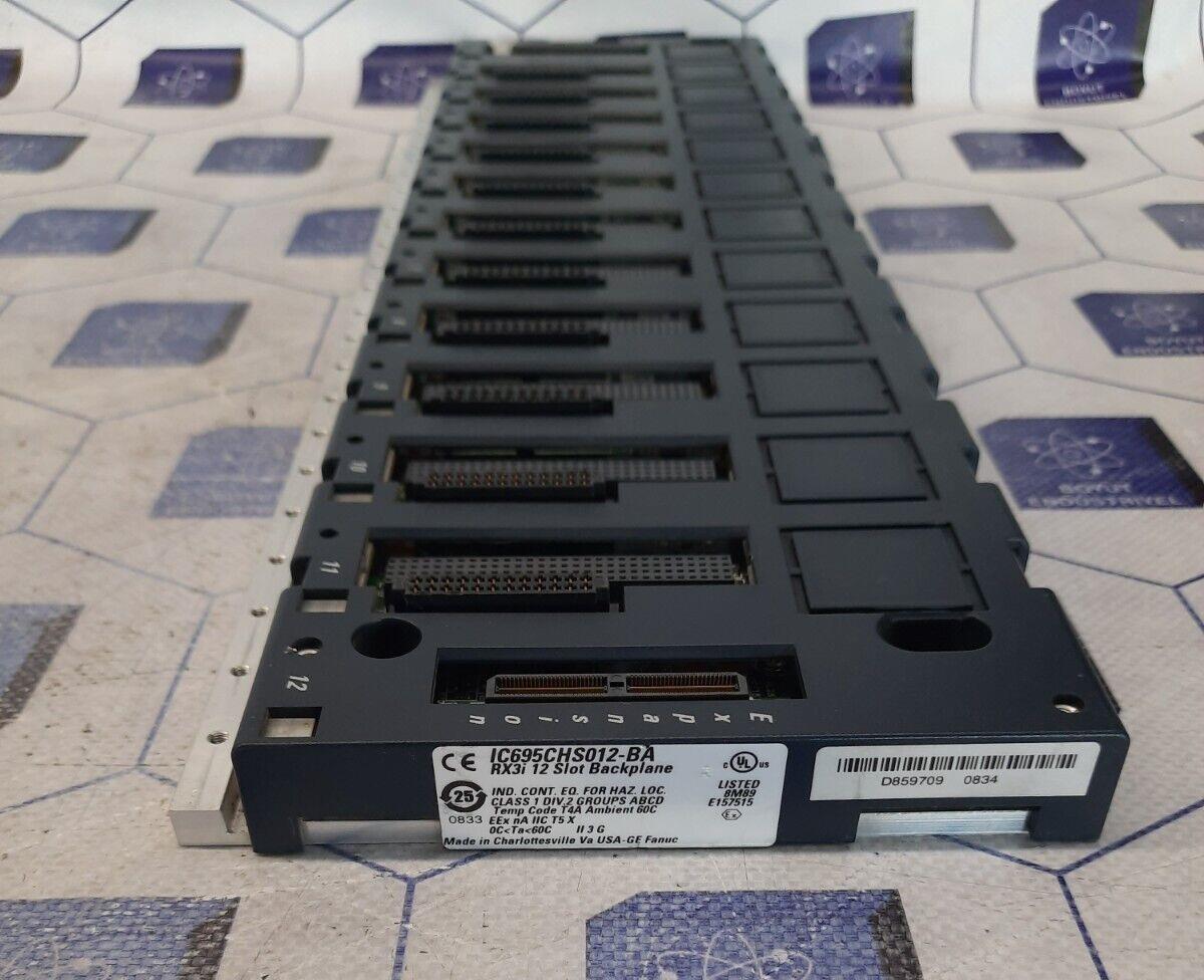 GE FANUC IC695CHS012-BA 12- SLOT BACKPLANE