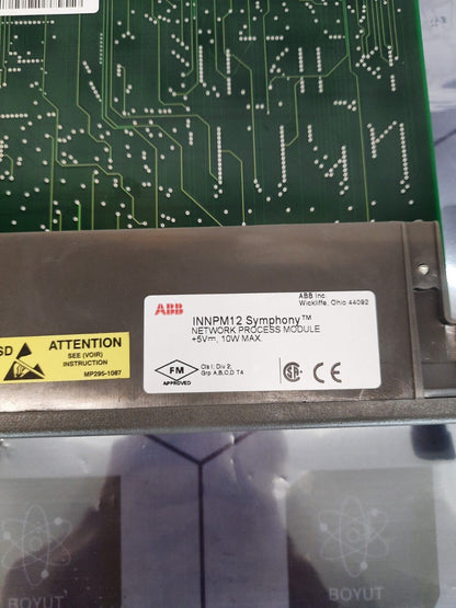 BAILEY INNPM 12 Network Process Module