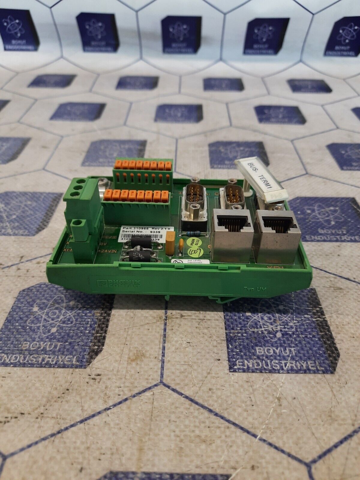 KONGSBERG BUS TERM BOARD 310955 REV.2.1.0