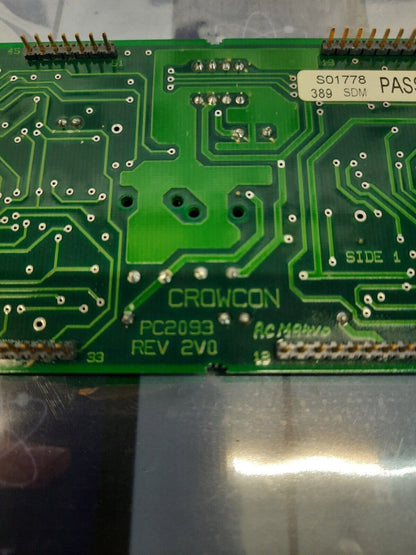 CROWCON PC2093 REV 2V0 CARD