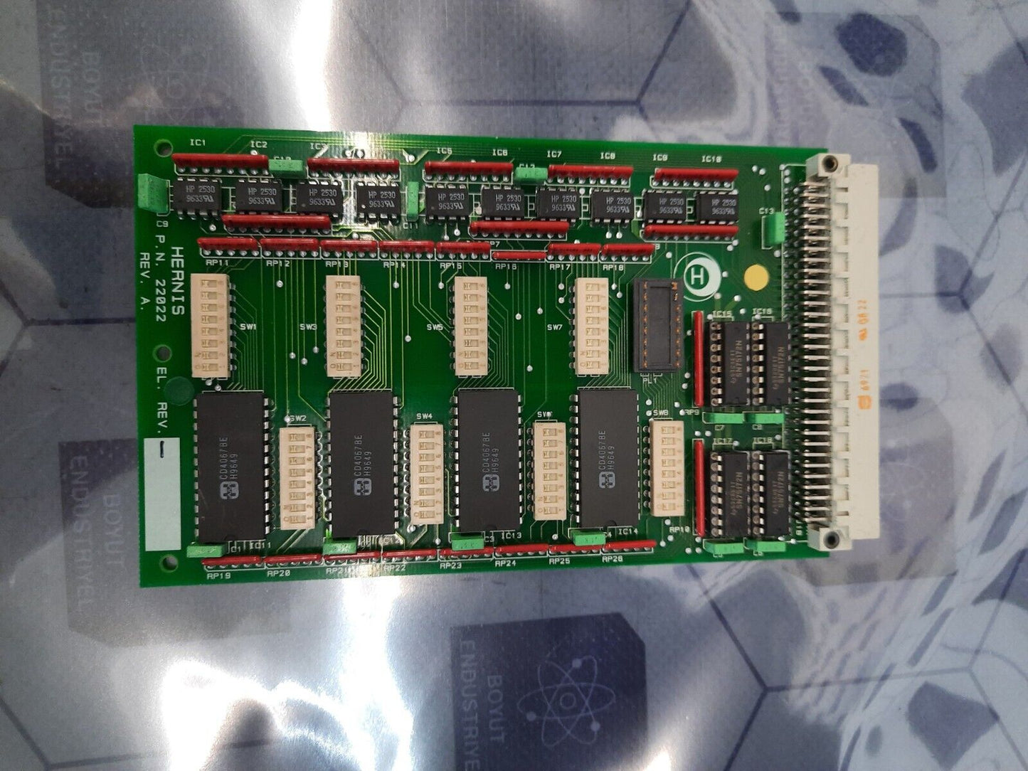 Hernis Scan Systems 22022 Leiterplatte Rev.A