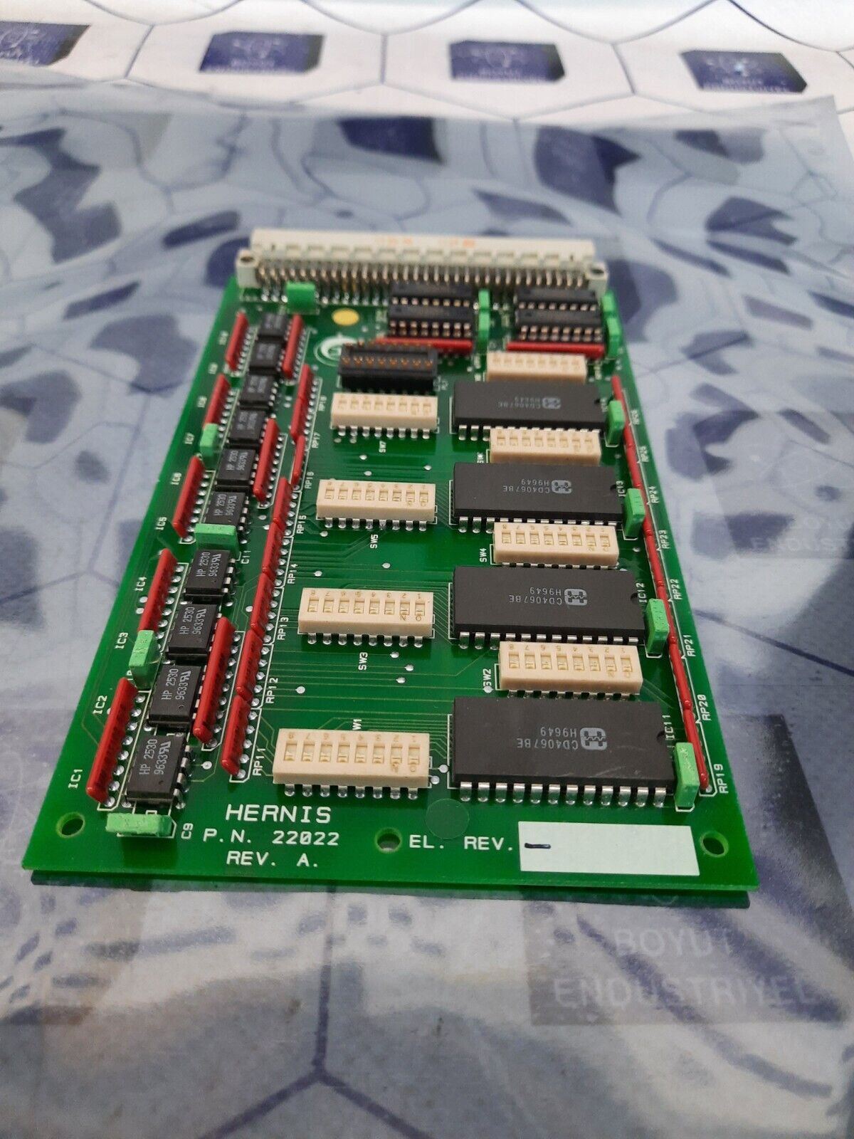 Hernis Scan Systems 22022 Leiterplatte Rev.A