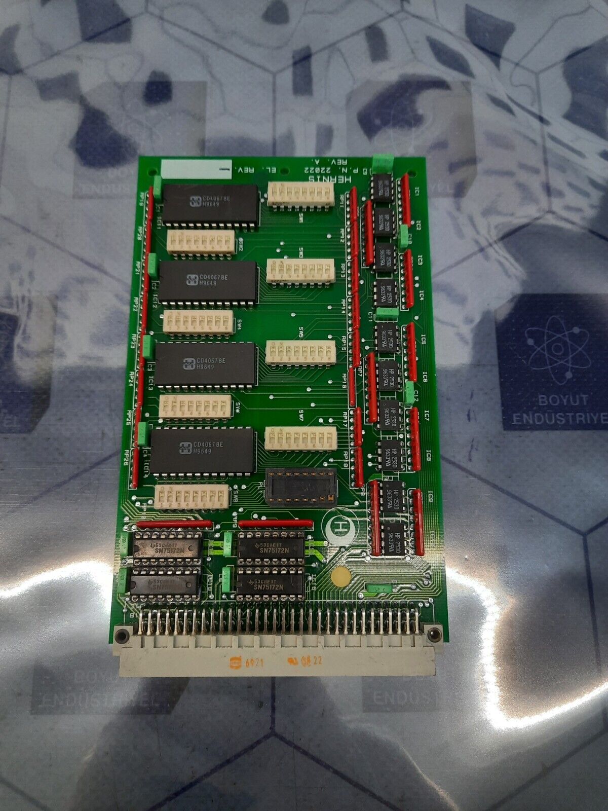 Hernis Scan Systems 22022 Leiterplatte Rev.A