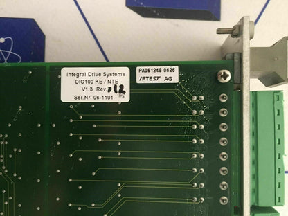 Integral Drive Systems(DIO100B)  DIO100 KE/NTE V1.3 REV.12 CONTROL BOARD